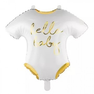 Шар Боди HELLO BABY White