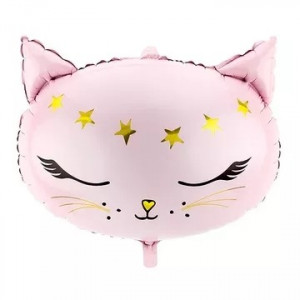 Шар Кошка голова Pink